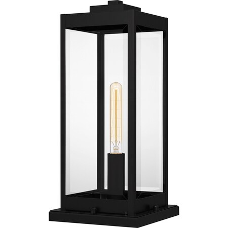 Quoizel Westover Outdoor Pier Base 1Light Earth Black WVR9107EK